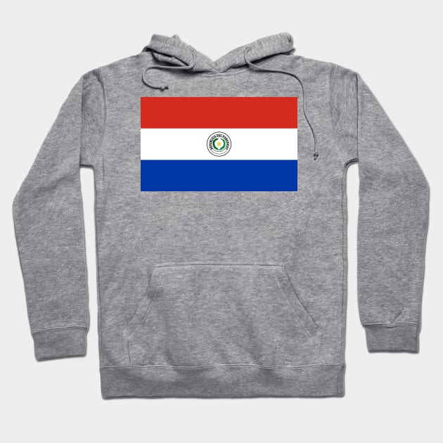 Flag of Paraguay Hoodie by COUNTRY FLAGS